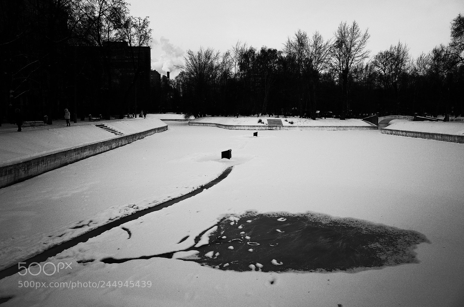 Ricoh GR II sample photo. Winter graphics 1 photography