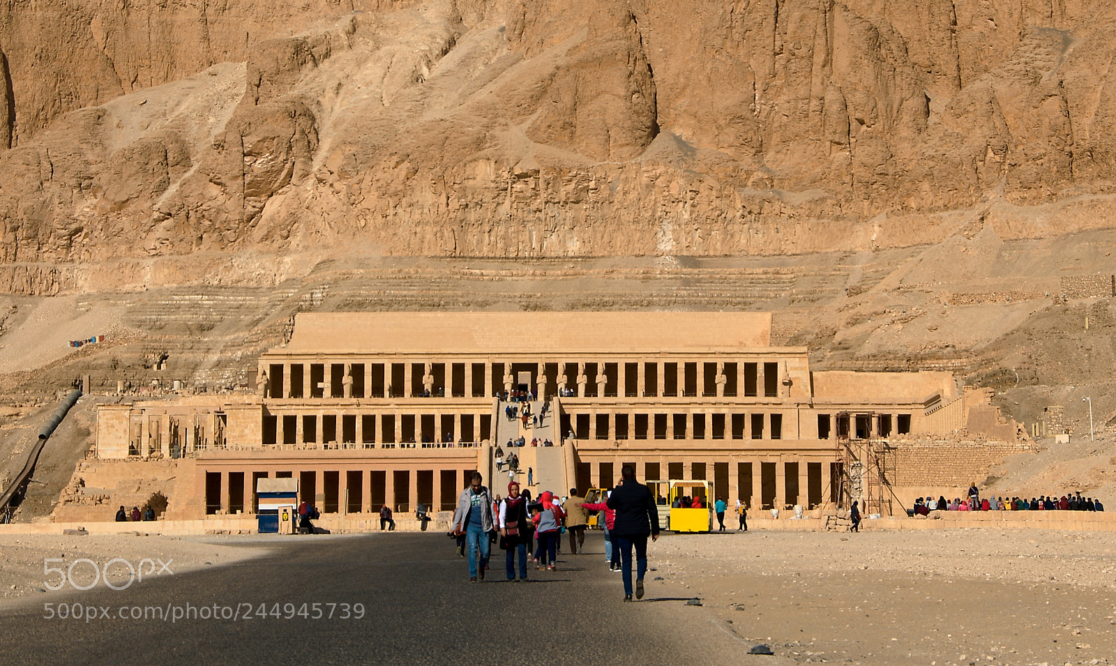 Nikon D5100 sample photo. Mortuary temple of hatshepsut photography