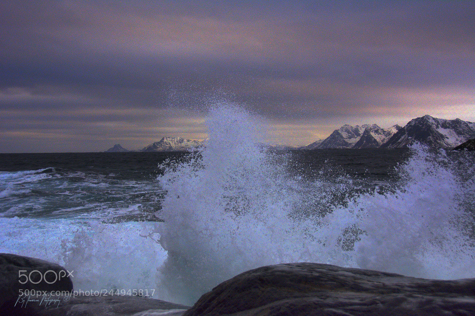 Nikon D7100 sample photo. Lofoten in february photography