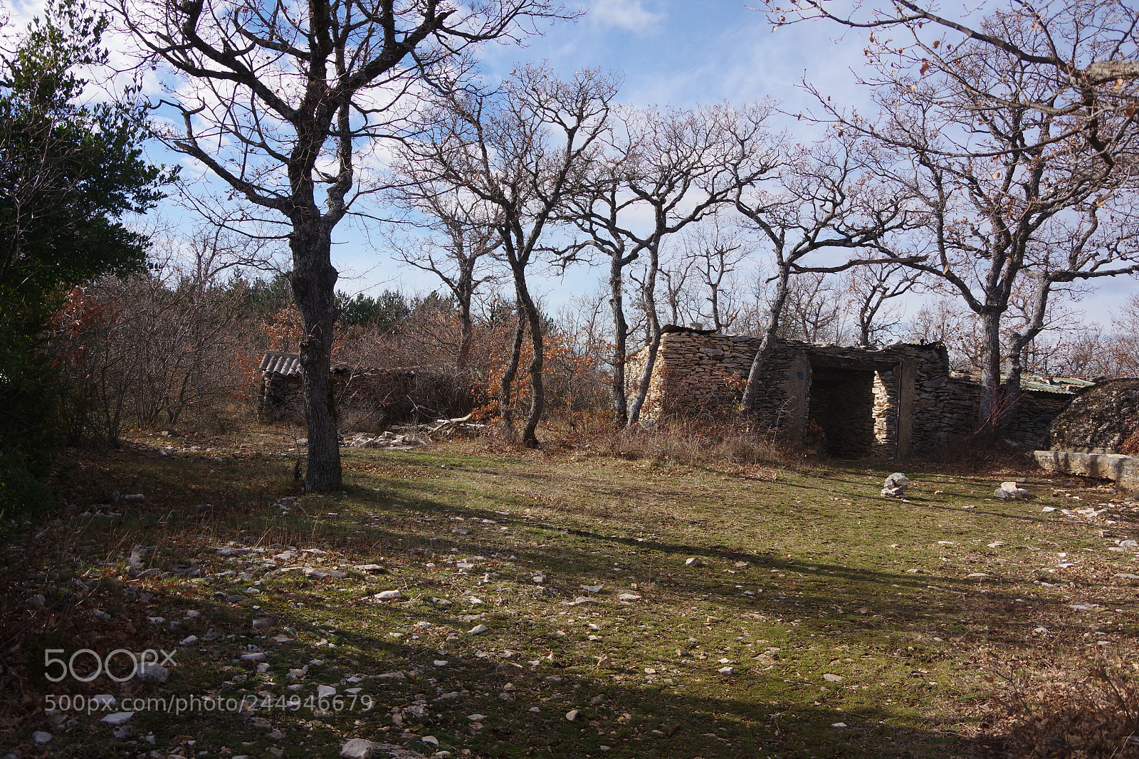 Pentax K-70 sample photo. Bergerie vers la nesque photography