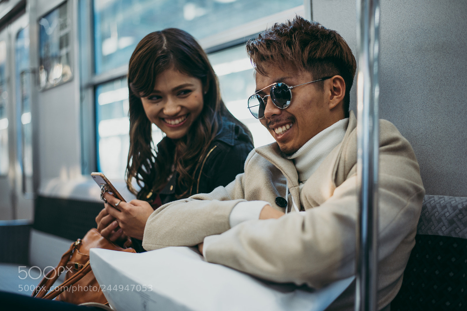Nikon D610 sample photo. Japanese couple going out photography