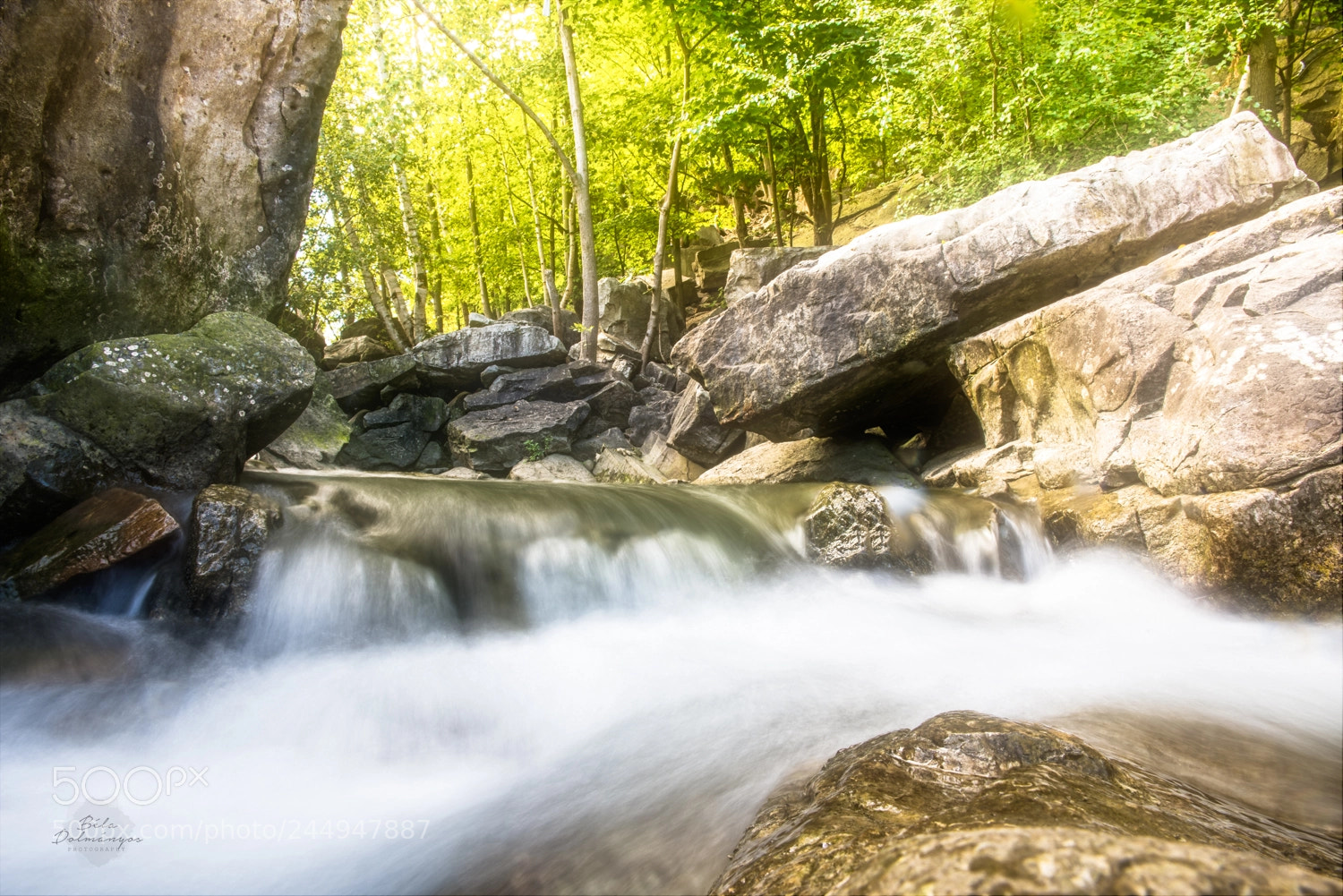 Nikon D810 sample photo. In between rocks photography