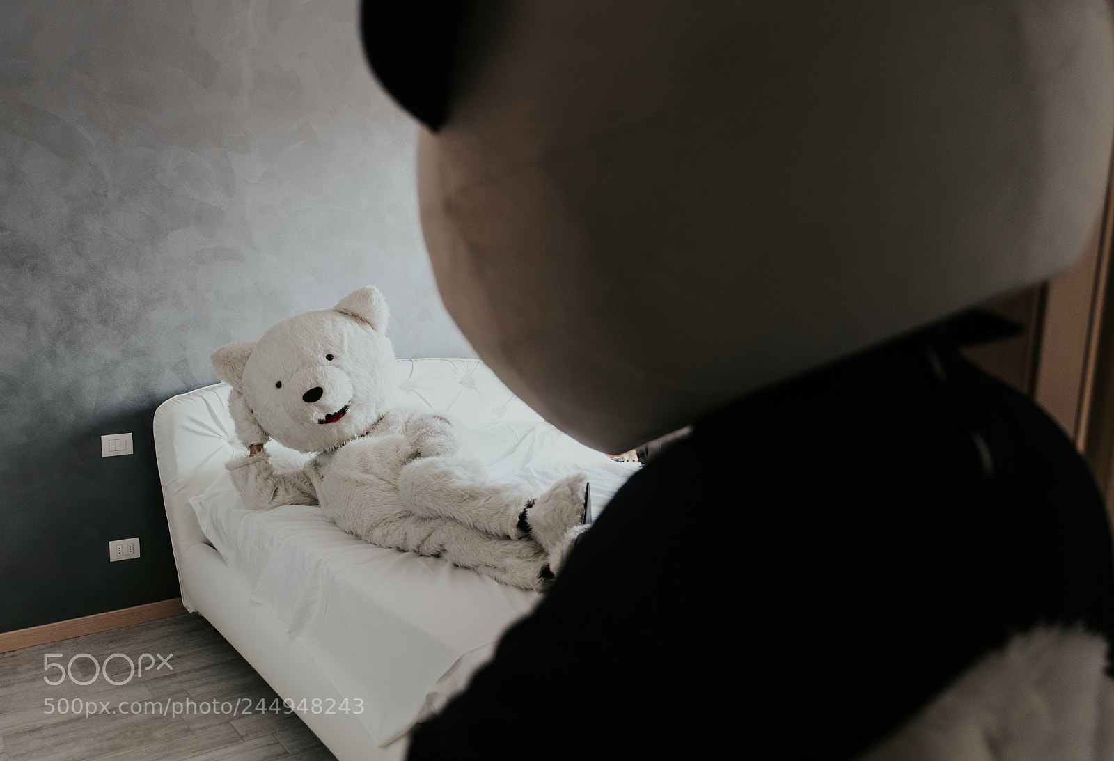 Nikon D610 sample photo. Men with animal costumes photography