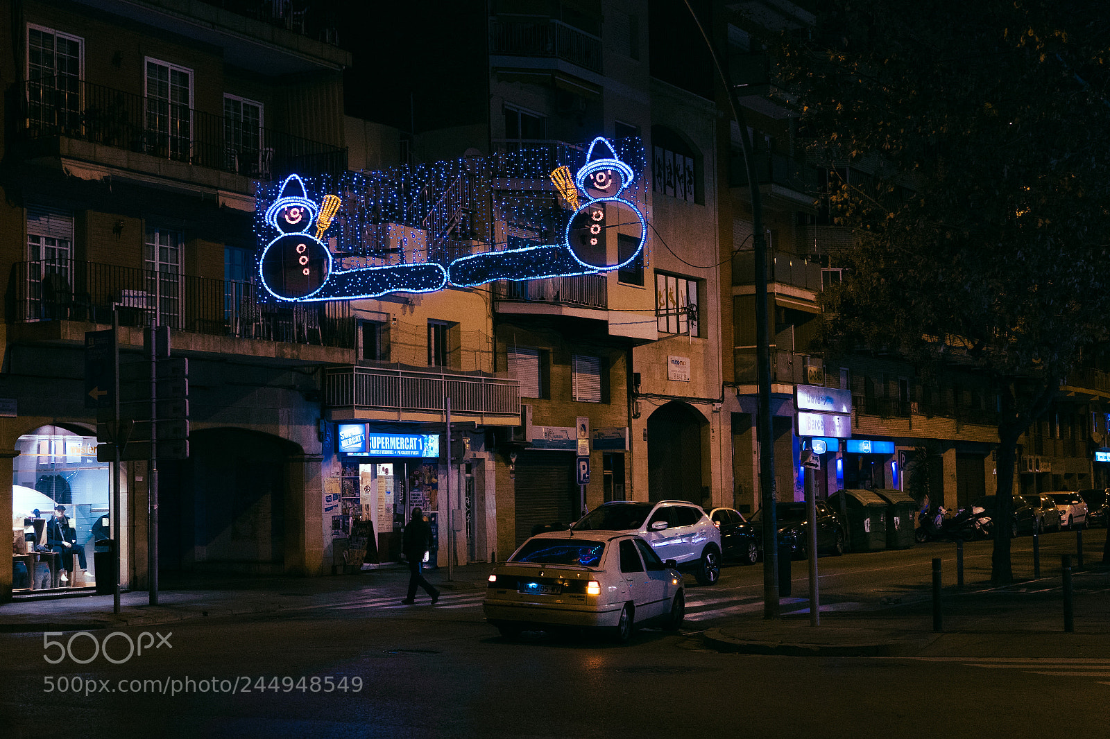 Sony a7 II sample photo. Christmas streets photography