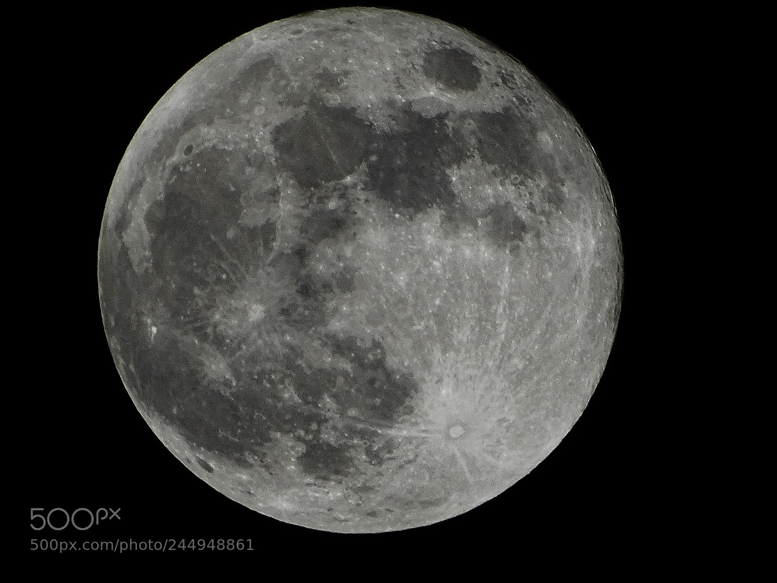 Sony Cyber-shot DSC-HX350 sample photo. Full moon photography