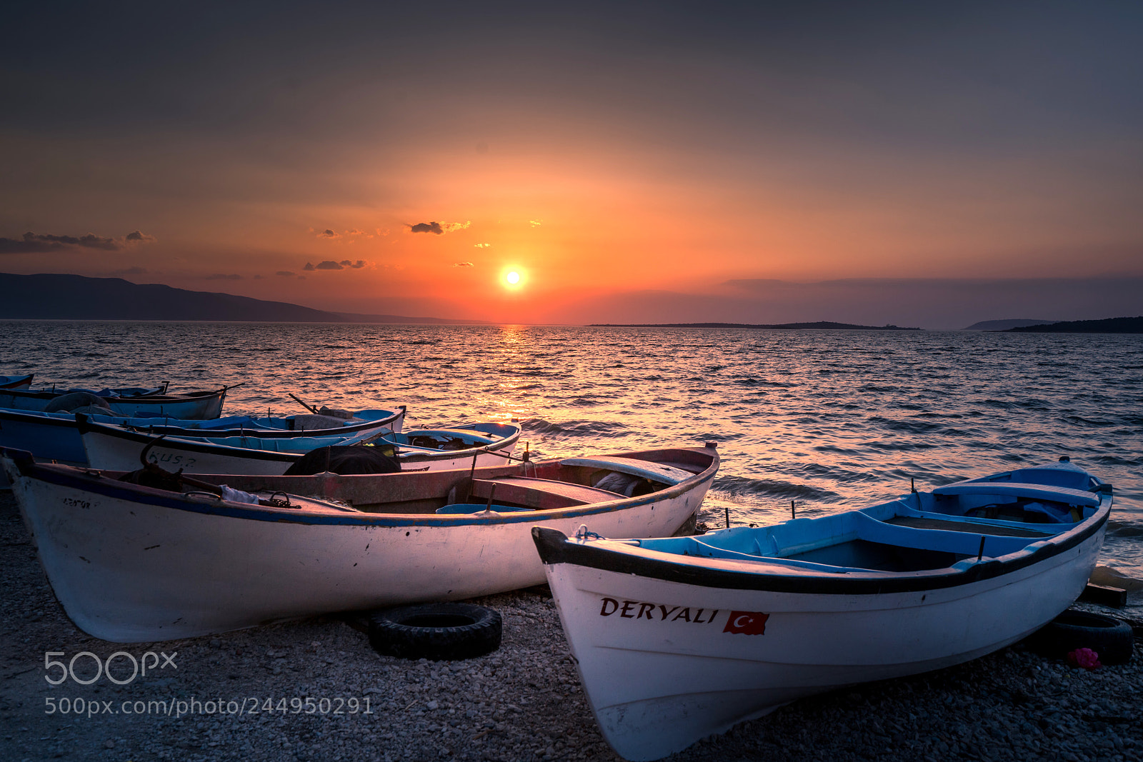 Sony a7R II sample photo. Sunset in golyazi / bursa photography
