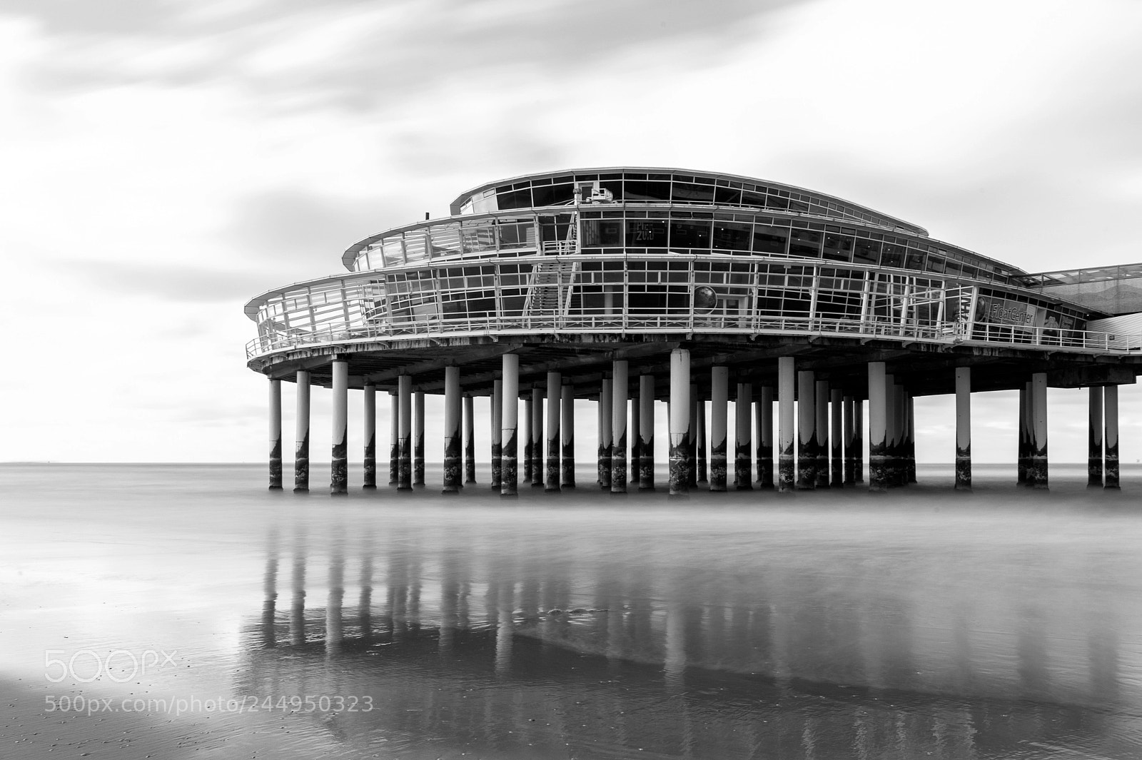 Nikon D700 sample photo. Pier scheveningen photography