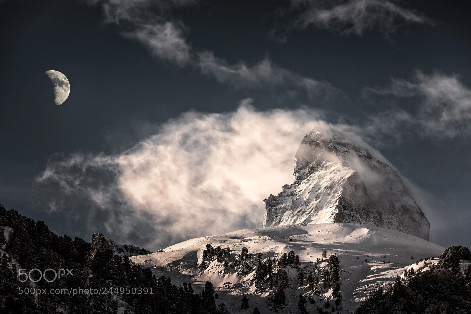 Nikon D810 sample photo. Matterhorn photography