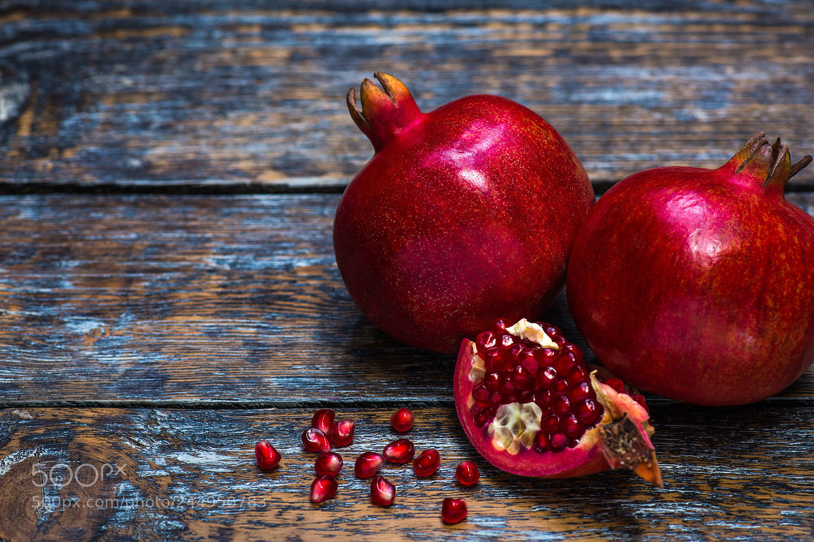 Nikon D610 sample photo. Red pomegranate photography