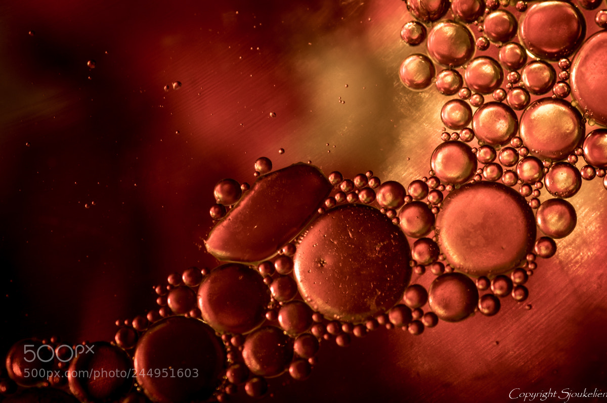 Pentax K-3 sample photo. Red drops photography