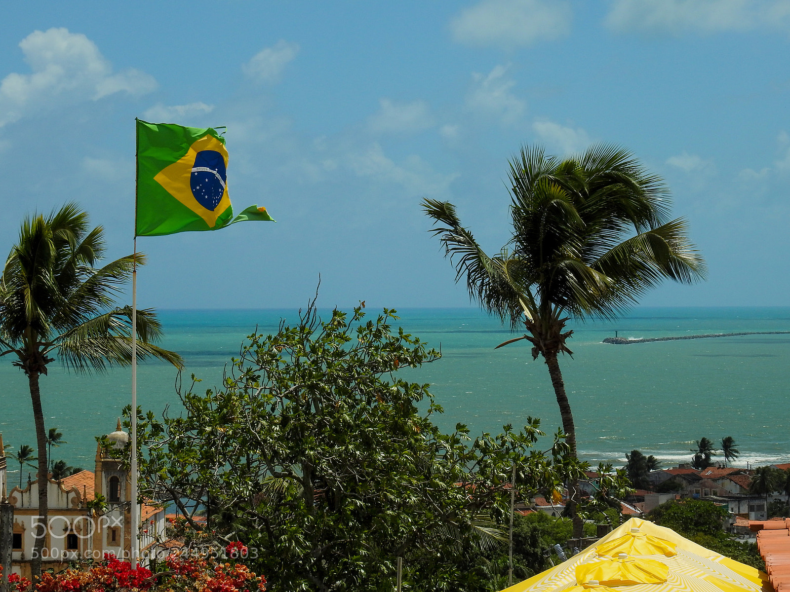 Nikon Coolpix P900 sample photo. Flag photography