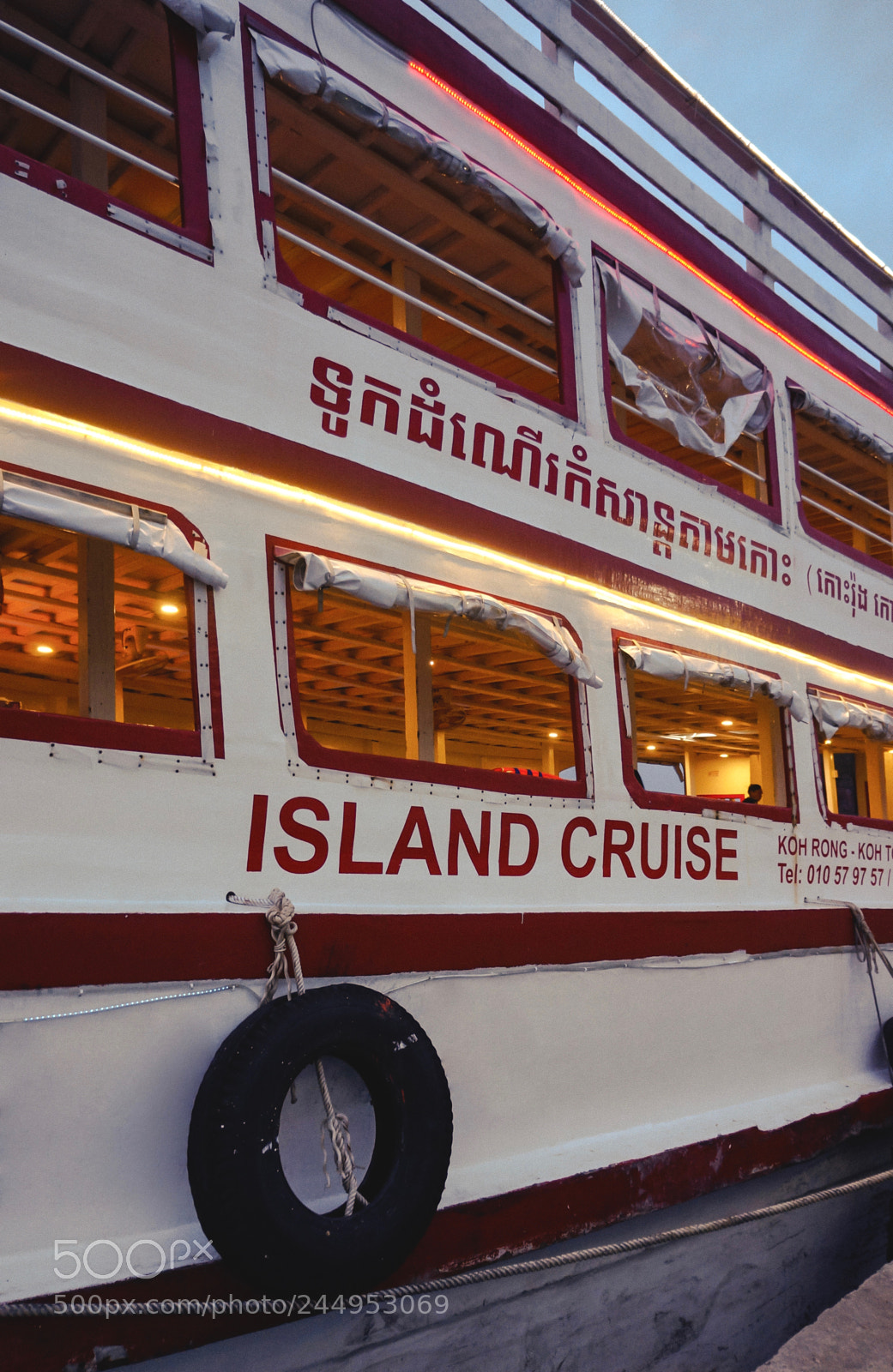 Sony Alpha NEX-5N sample photo. Cruise at sihanoukville photography