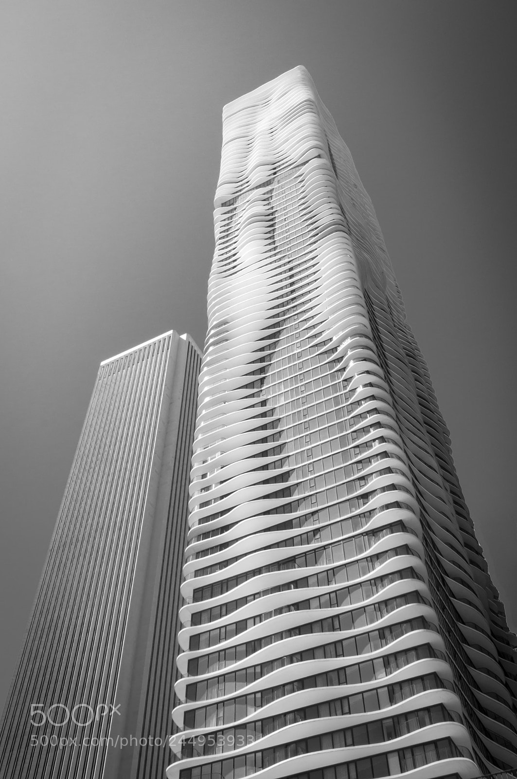 Nikon D5000 sample photo. Chicago architecture photography