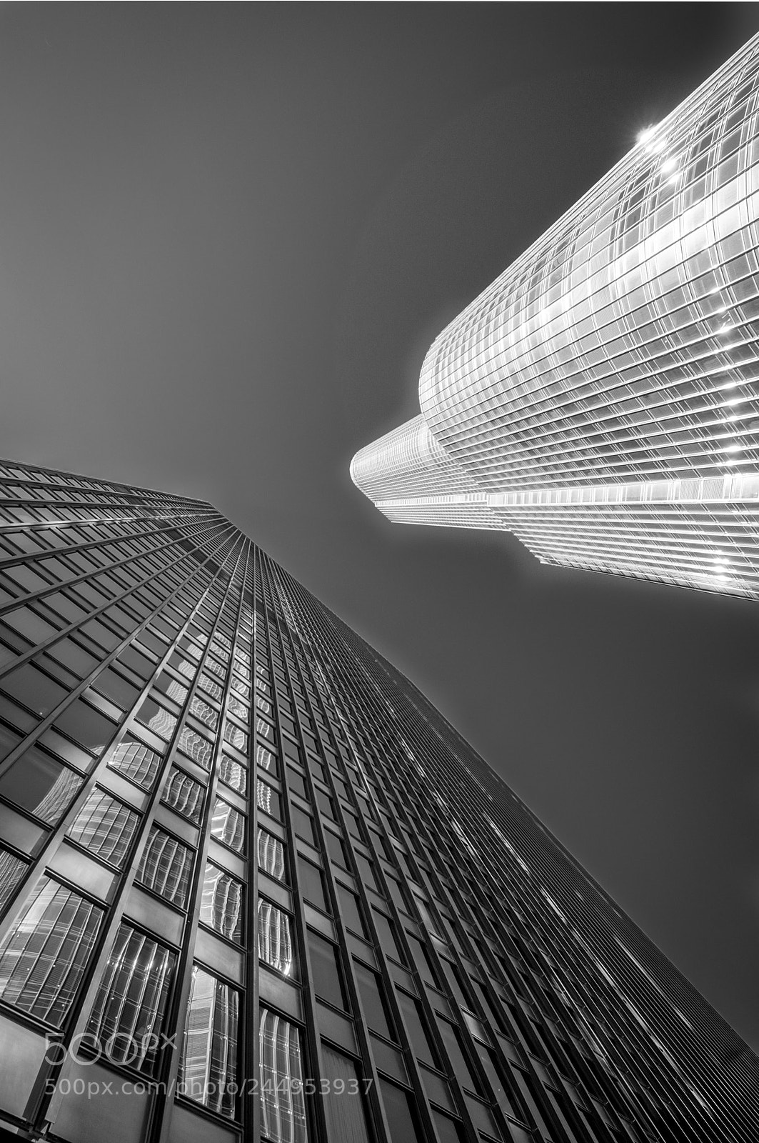 Nikon D5000 sample photo. Chicago architecture photography