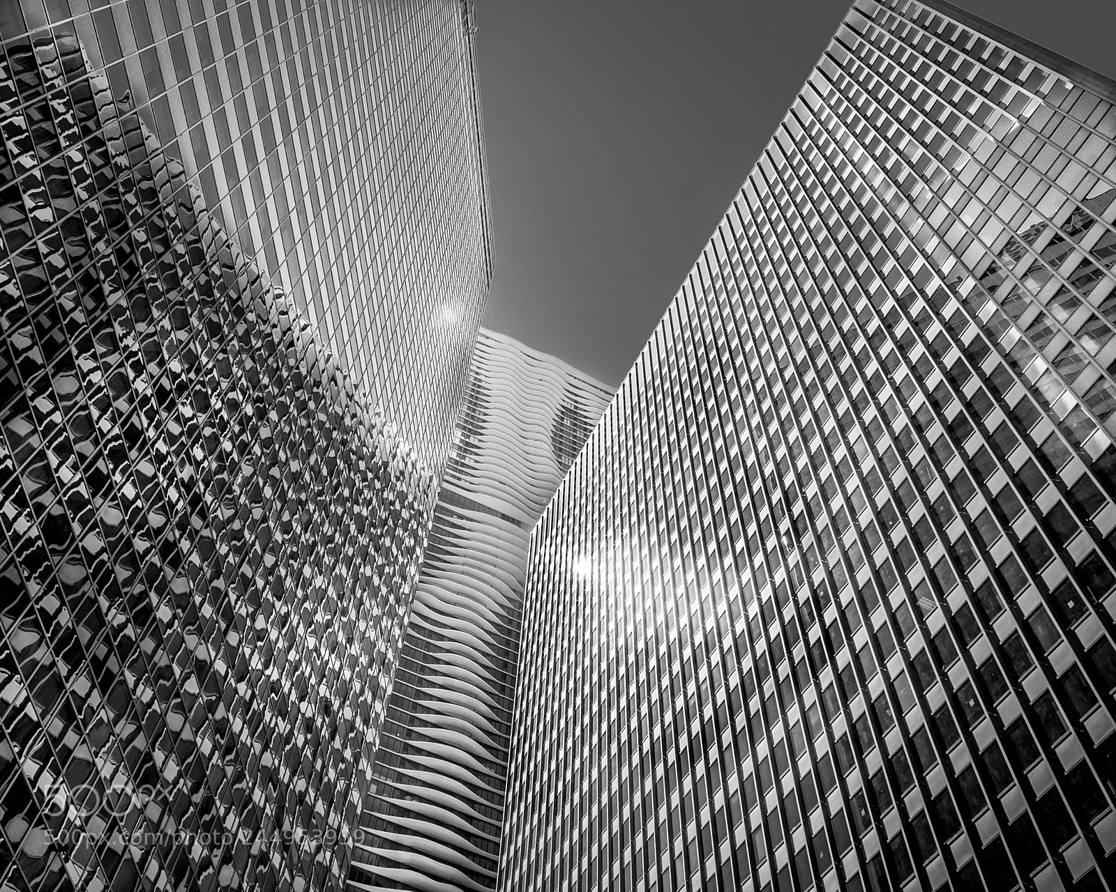 Nikon D5000 sample photo. Chicago architecture photography