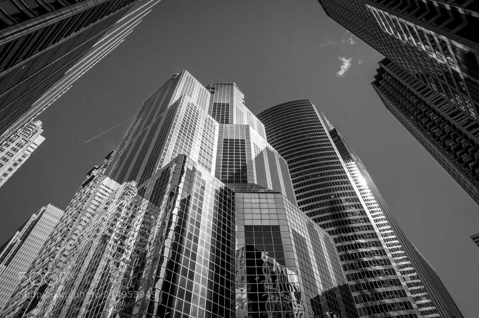 Nikon D5000 sample photo. Chicago architecture photography