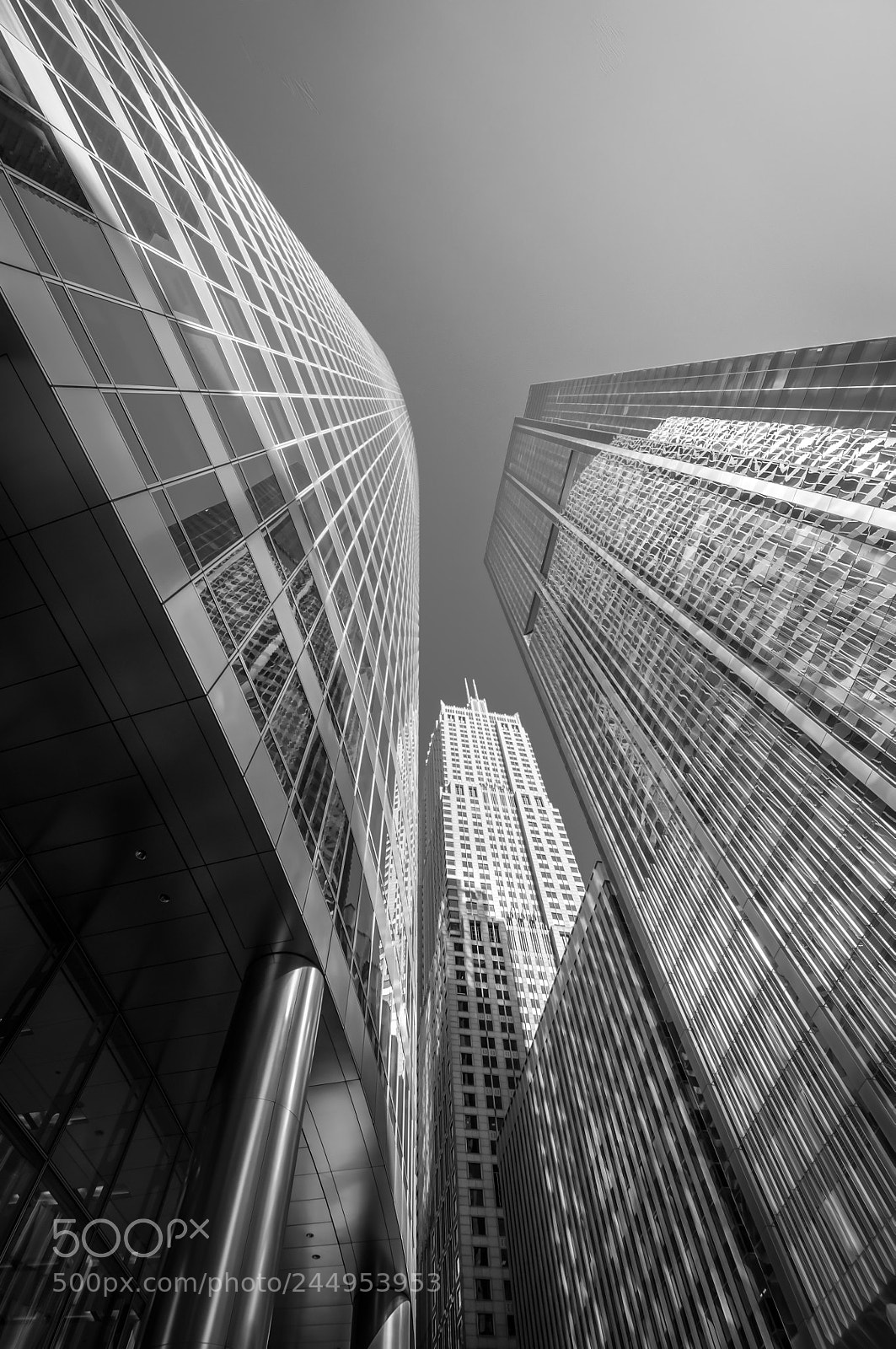 Nikon D5000 sample photo. Chicago architecture photography