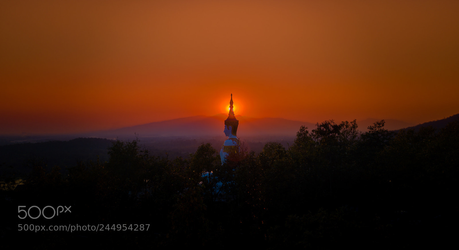 DJI FC220 sample photo. High angle view sunset photography