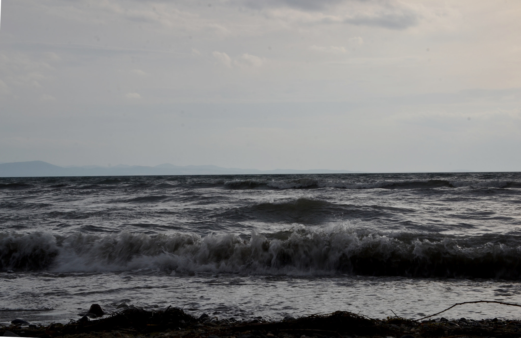 Nikon D3100 sample photo. Dark waves photography