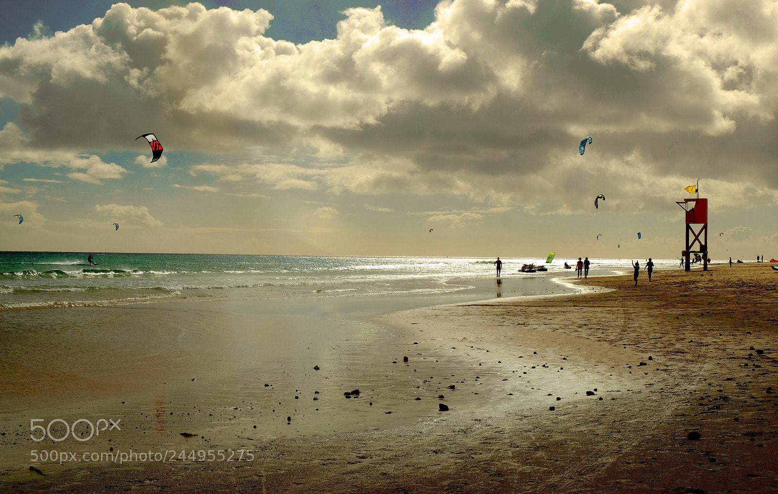 Fujifilm X-T1 sample photo. Clouds on the beach photography