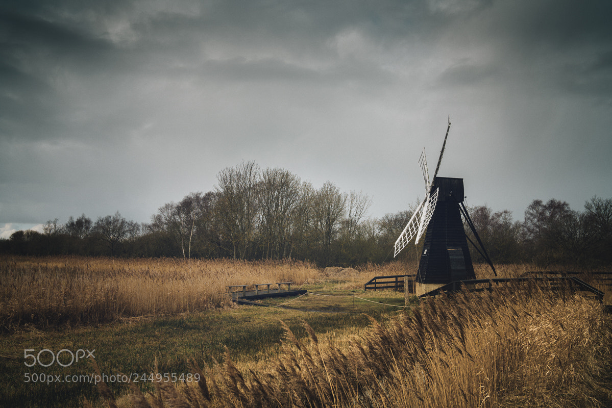 Sony a7R II sample photo. Windpump photography