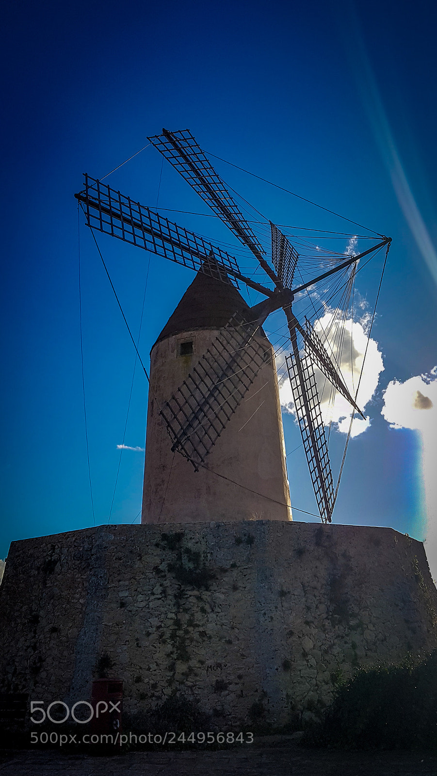Samsung Galaxy S7 Edge sample photo. Windmill photography