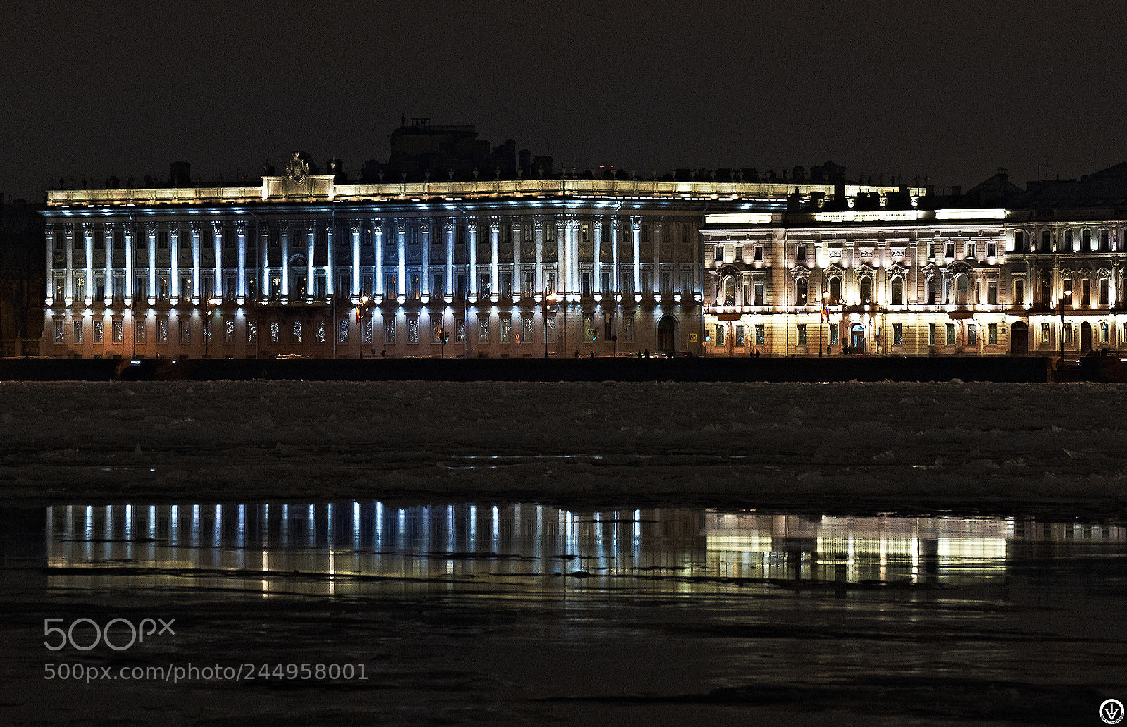 Sony SLT-A65 (SLT-A65V) sample photo. Winter night photography