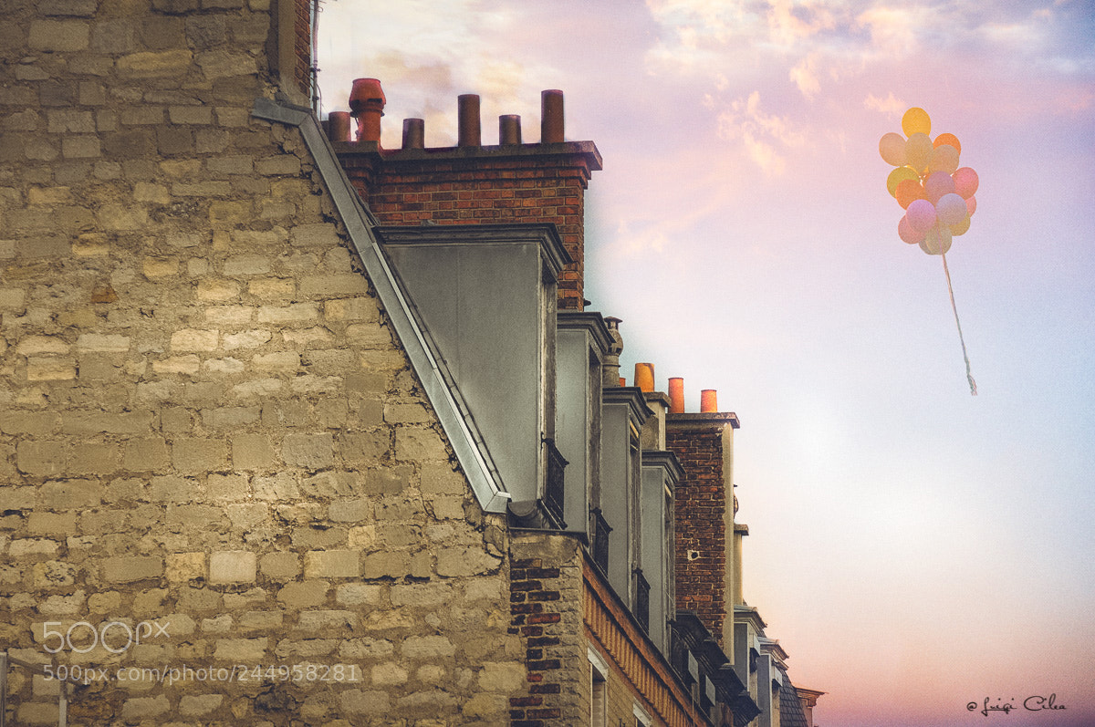 Nikon D300 sample photo. Balloons over the paris photography