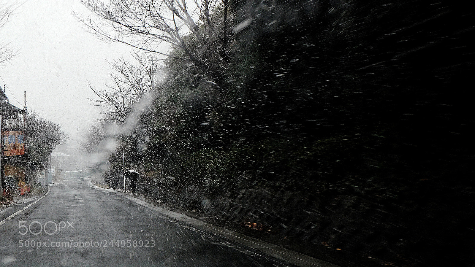 Fujifilm X-M1 sample photo. 吹雪 photography