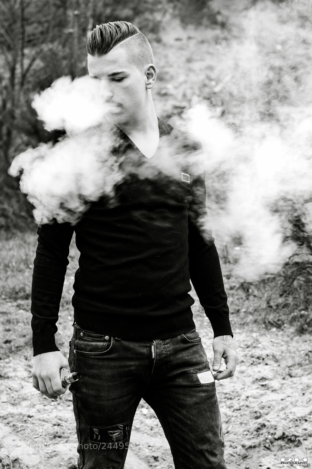 Nikon D7200 sample photo. Smoke photography