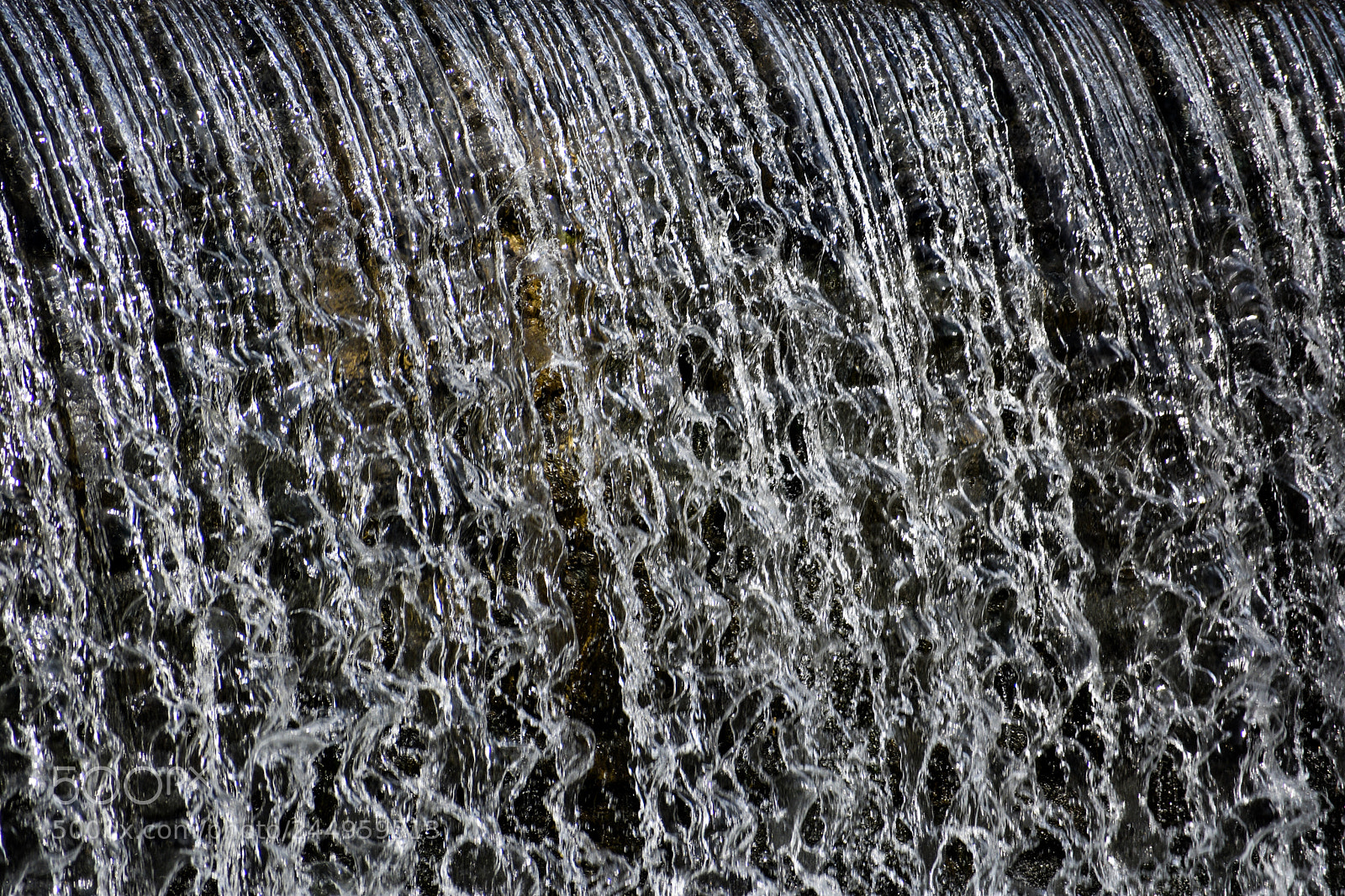 Nikon D3400 sample photo. Wavy waterfall photography