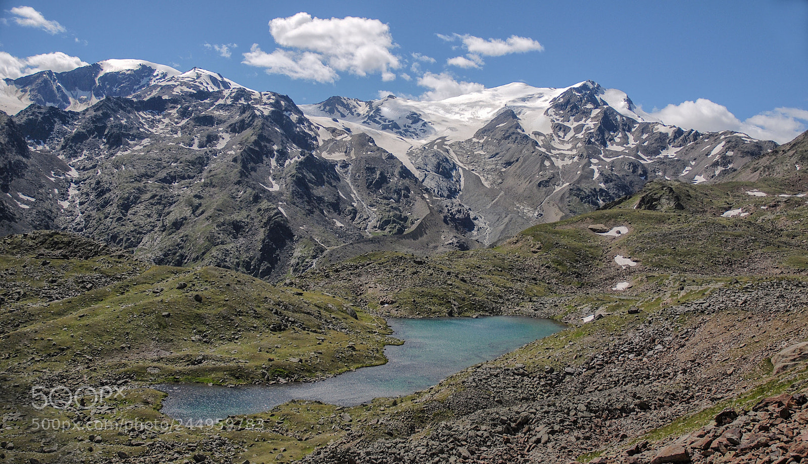 Nikon D200 sample photo. Lago lungo cevedale photography