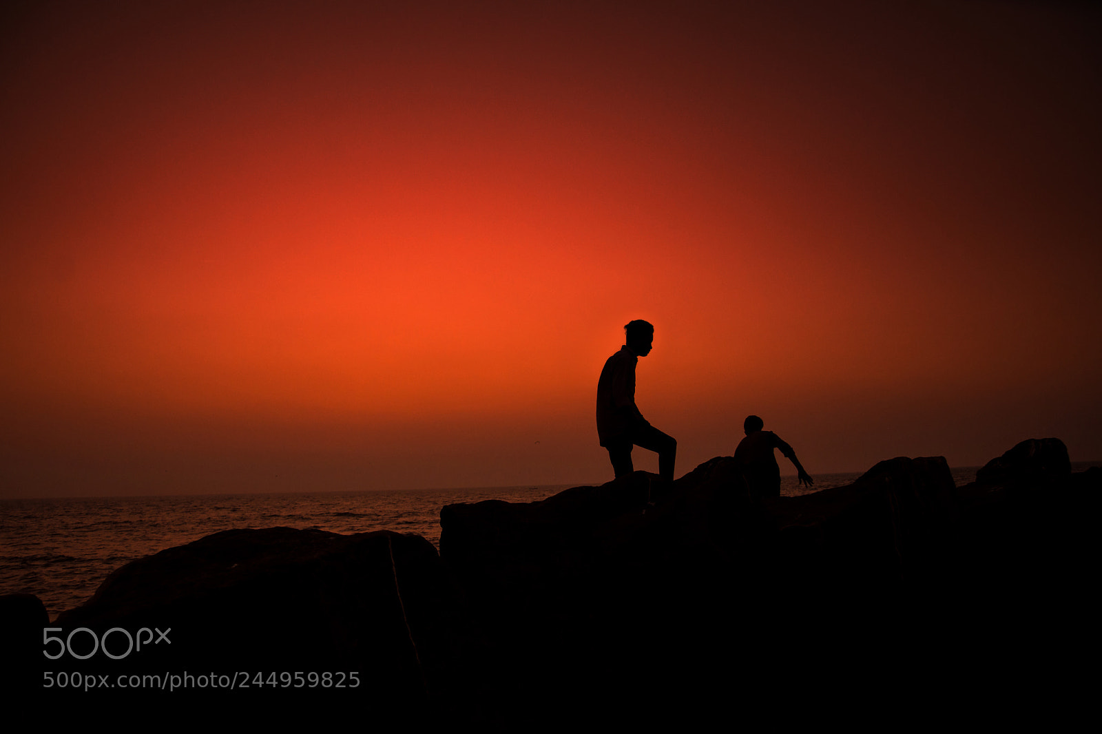Nikon D7200 sample photo. Evening beach photography