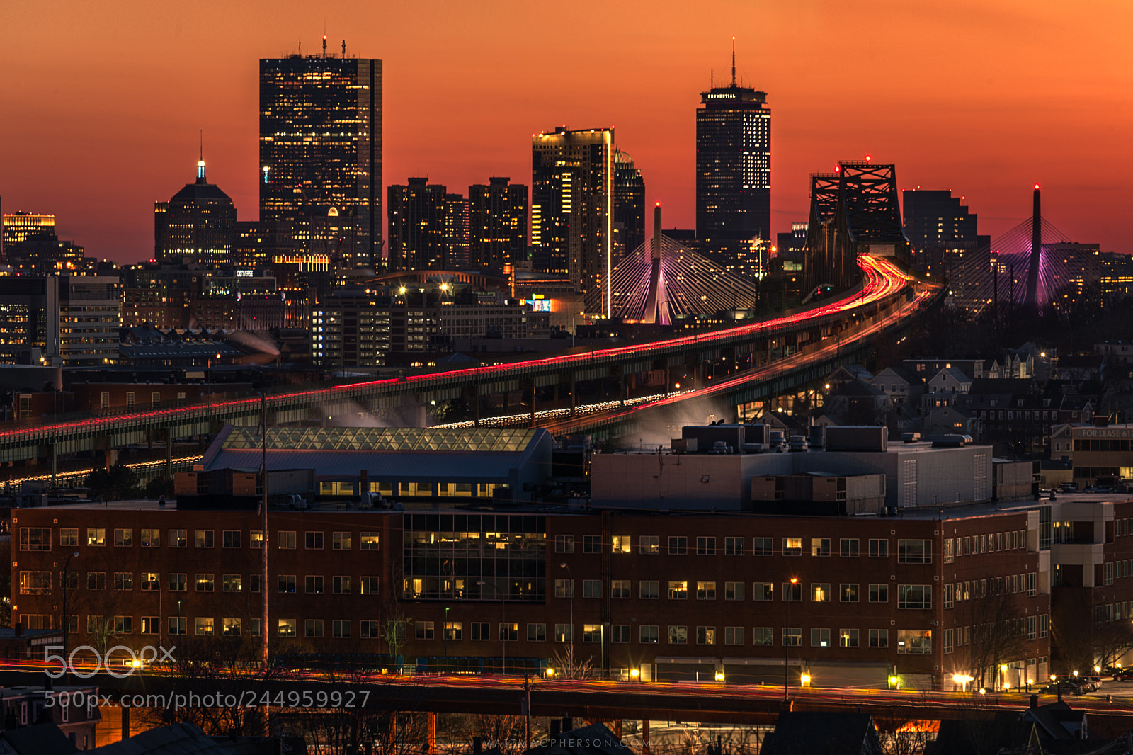 Nikon D810 sample photo. Boston before the super photography