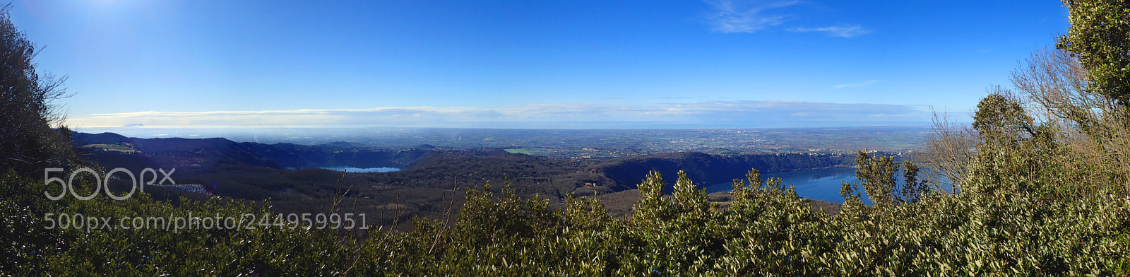 Olympus TG-4 sample photo. Monte cavo - panoramica photography