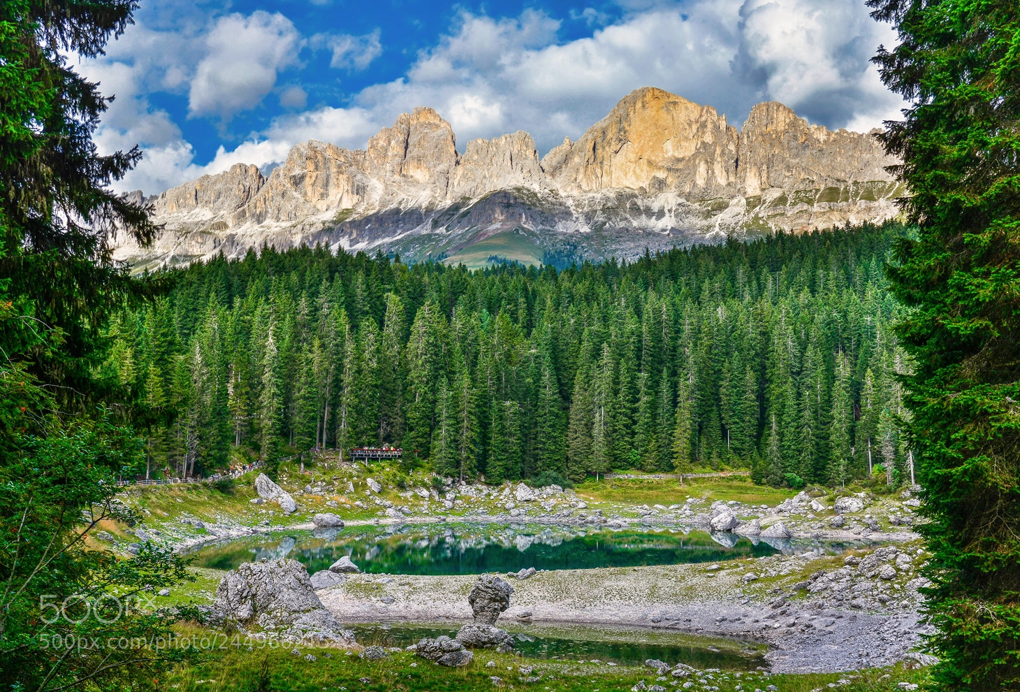 Nikon D7100 sample photo. Karersee - rosengarten photography