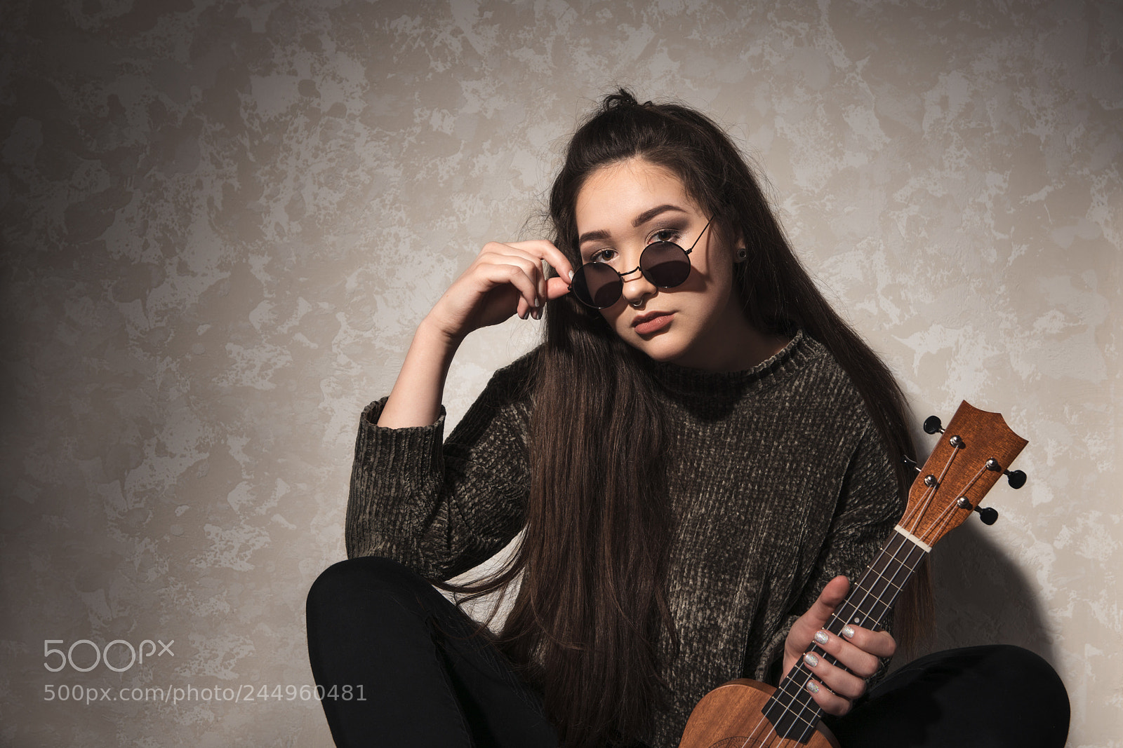 Nikon D800 sample photo. Beautiful girl sitting photography