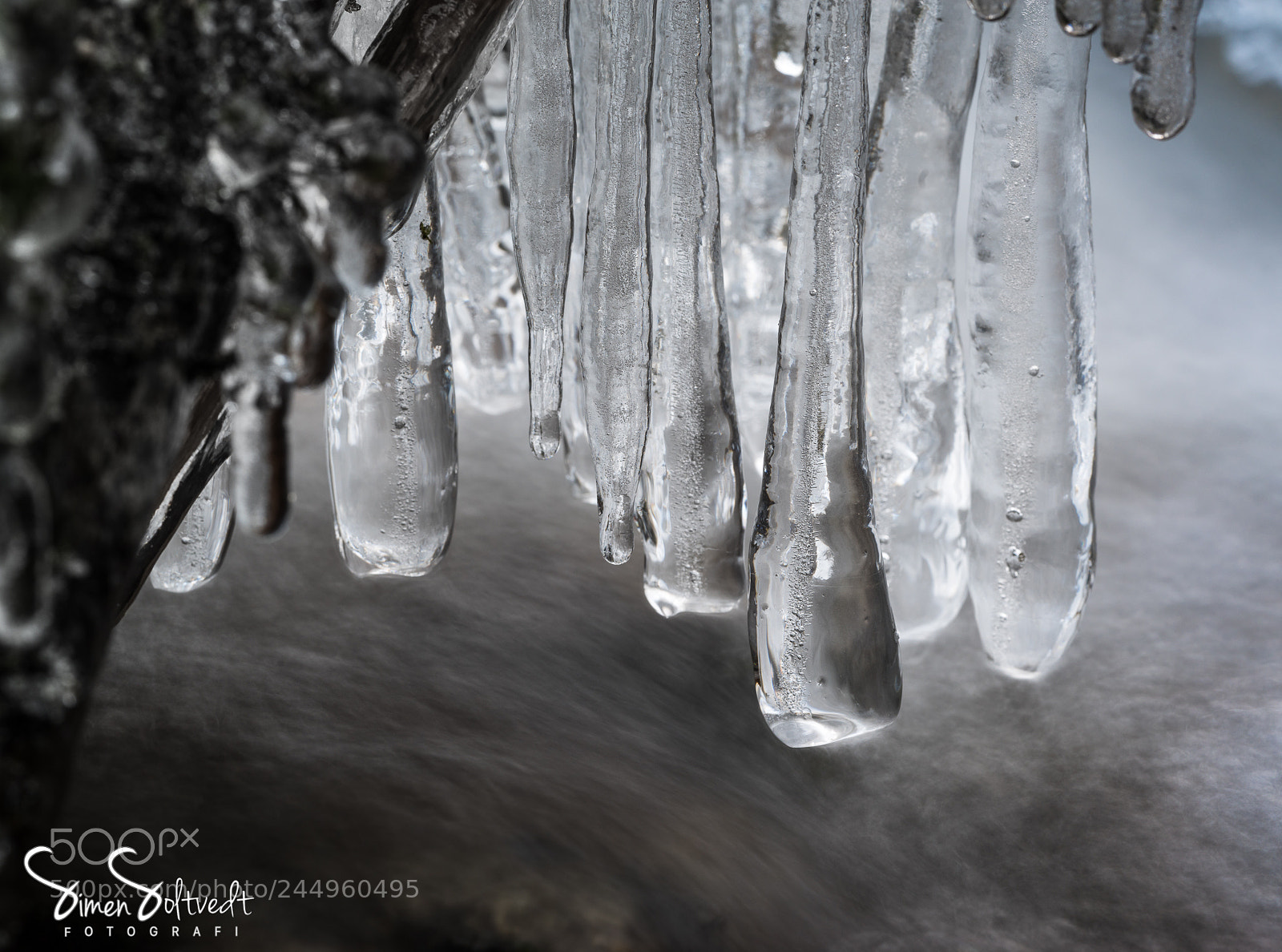 Pentax K-1 sample photo. Ice sculptures photography