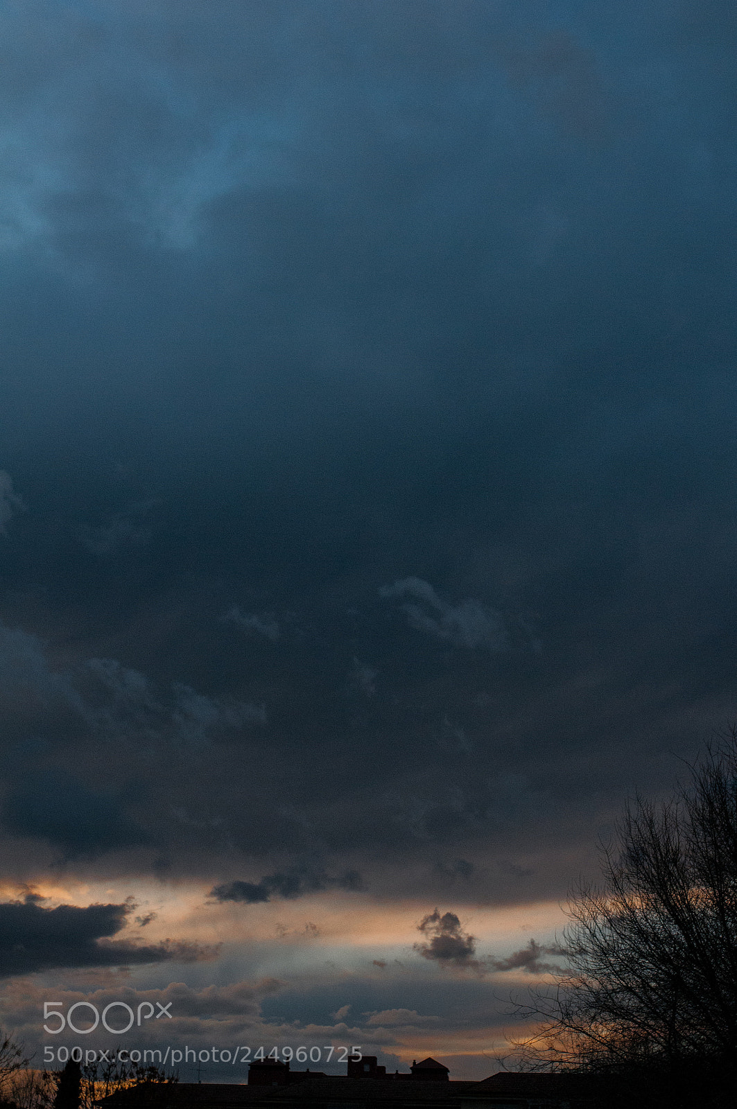 Nikon D300S sample photo. Cielo al atardecer photography
