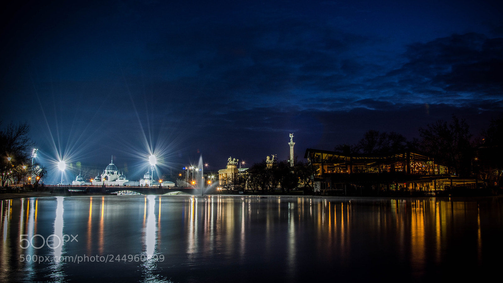 Nikon D7100 sample photo. Blue hour with clouds. photography