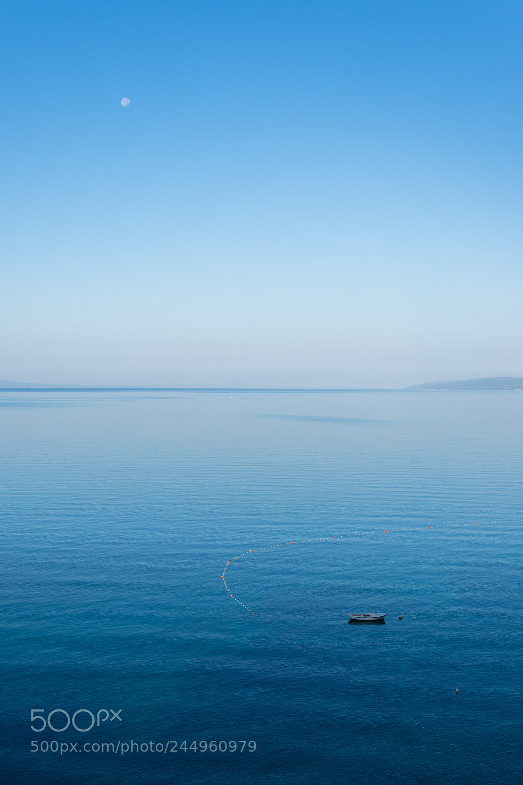 Nikon D7200 sample photo. Blue hour in croatia photography