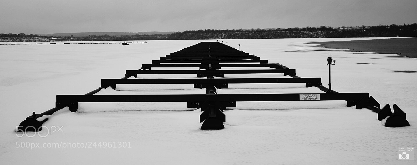 Sony a7R II sample photo. Steel floating on water photography