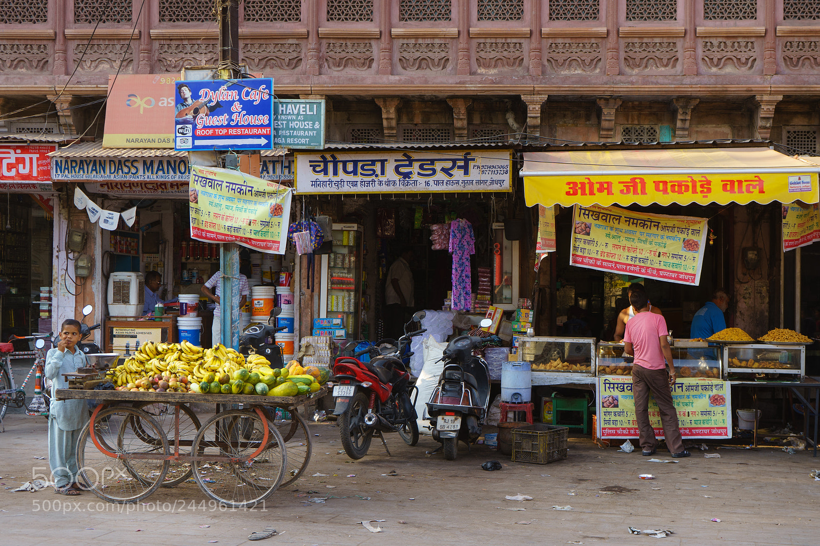 Sony a7 II sample photo. Street market in india photography
