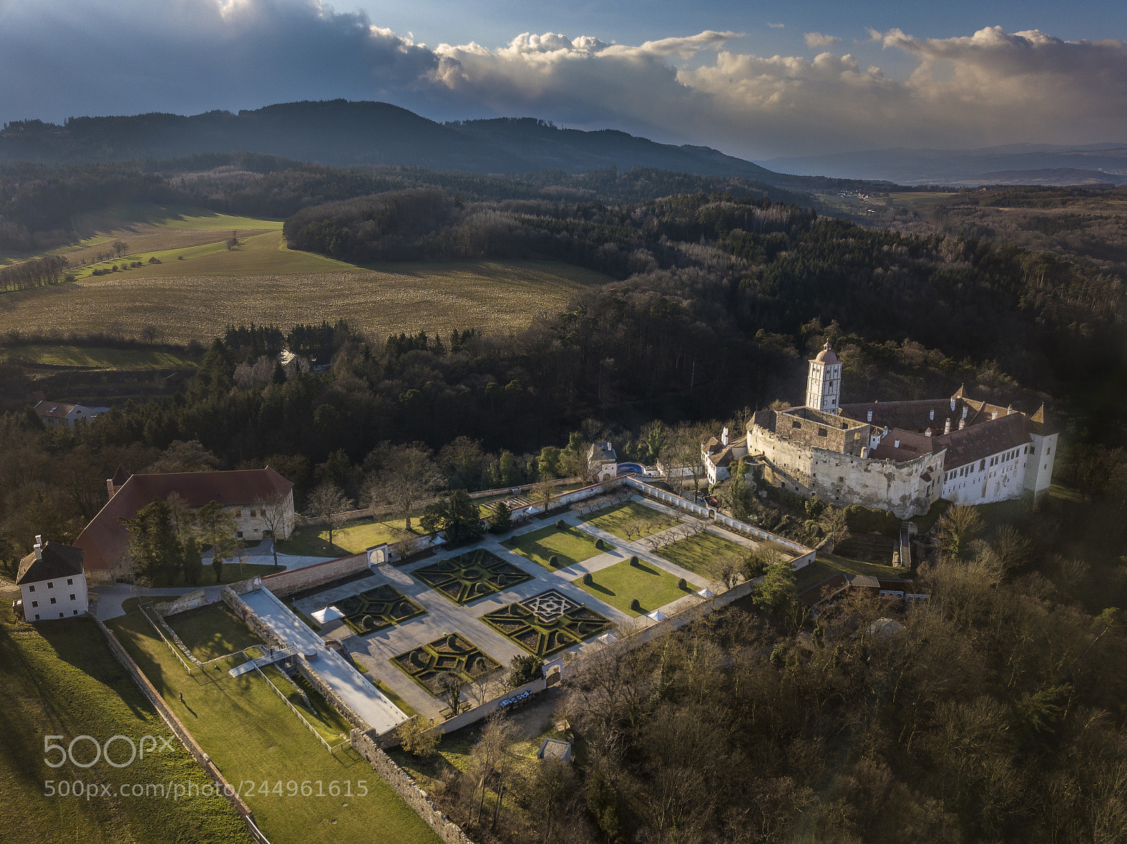 DJI FC220 sample photo. Schallaburg - lower austria photography