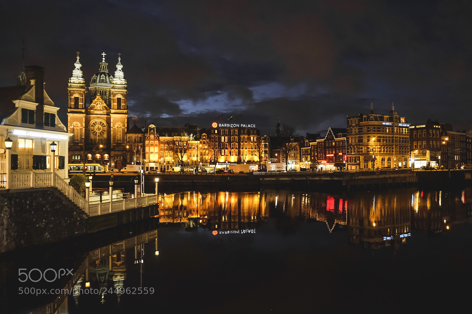 Fujifilm X-T10 sample photo. Amsterdam just before dawn photography