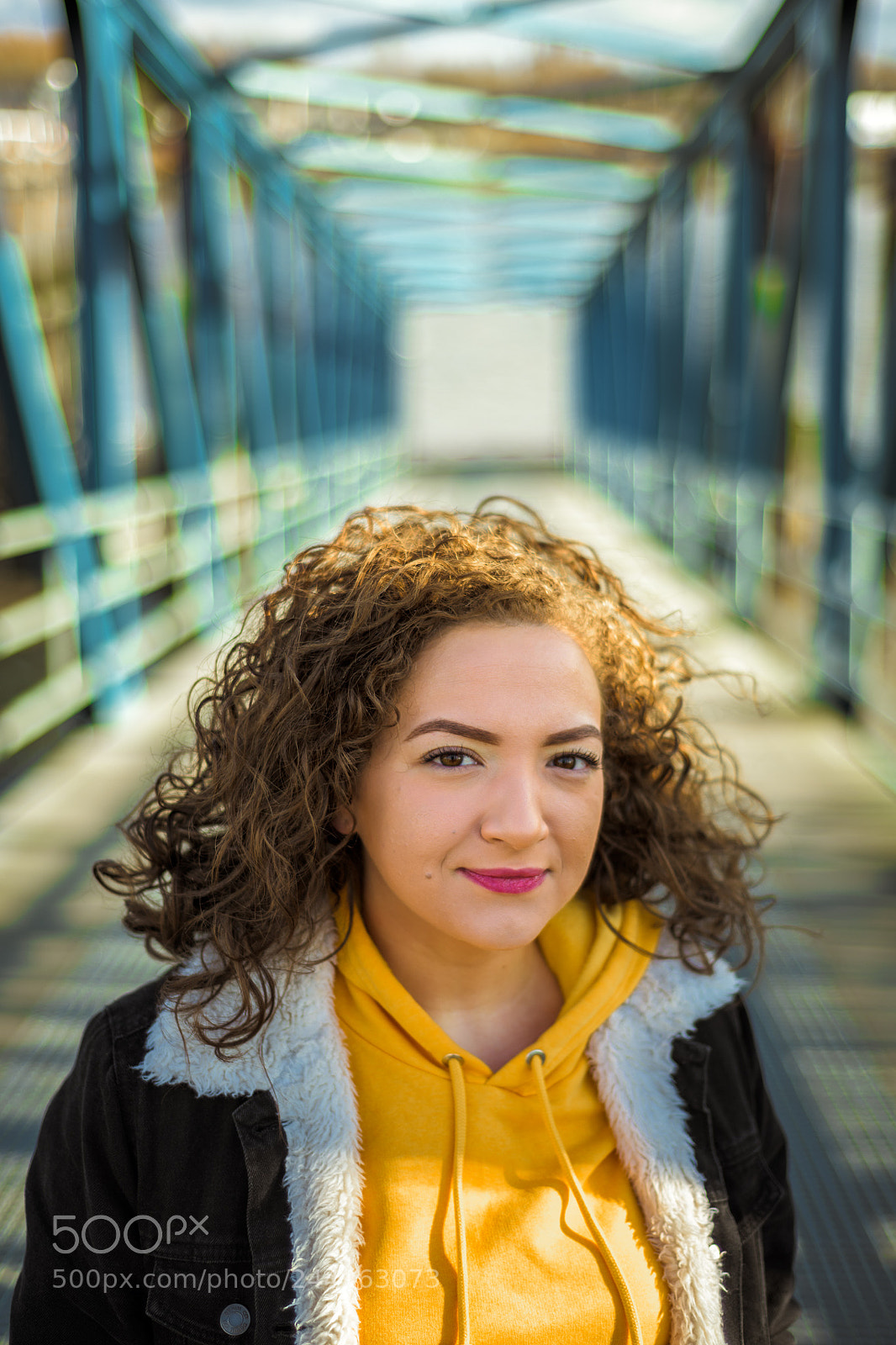 Nikon D850 sample photo. Portret aicha bridge photography