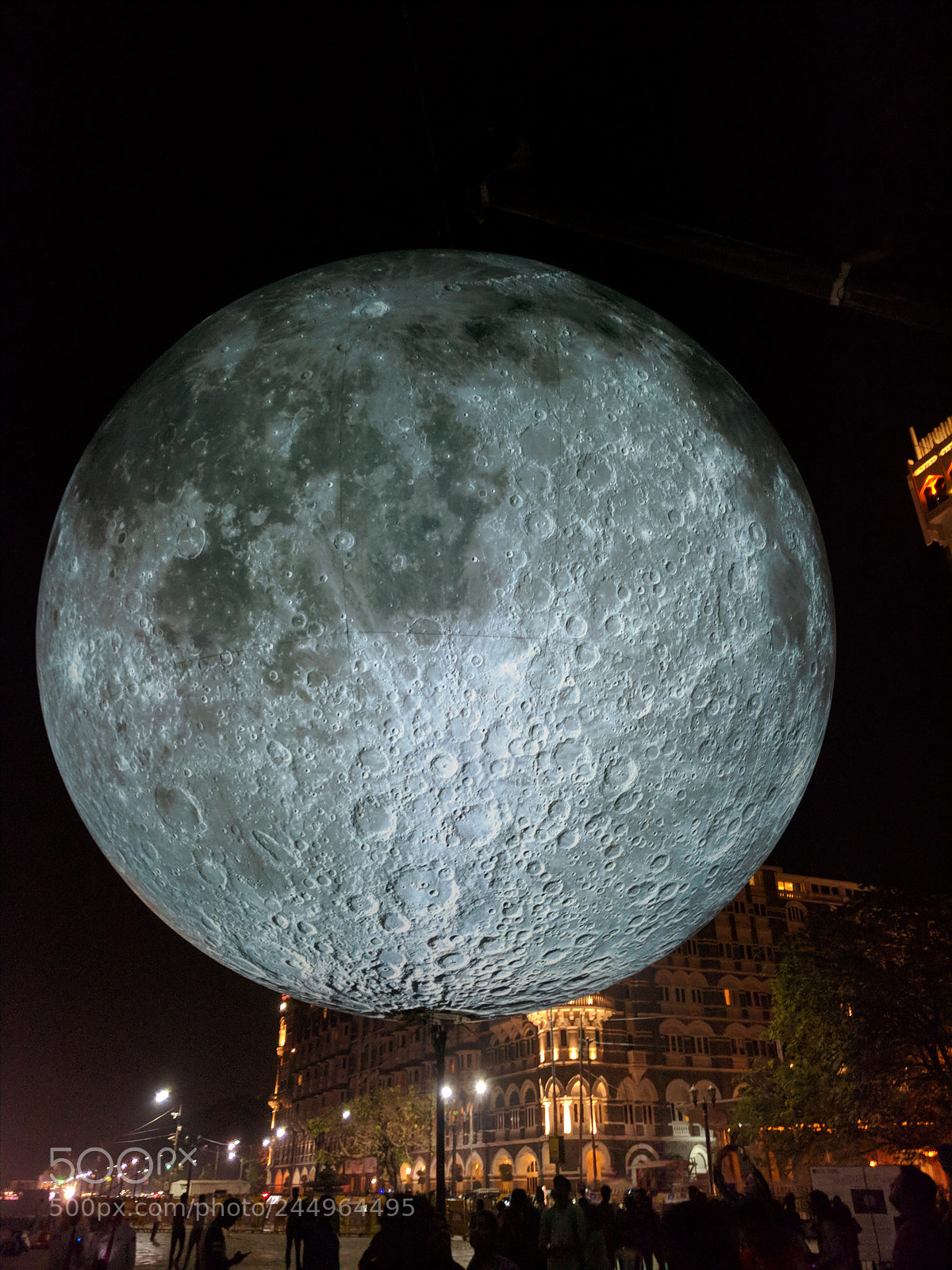 Google Nexus 6P sample photo. Artificial moon photography