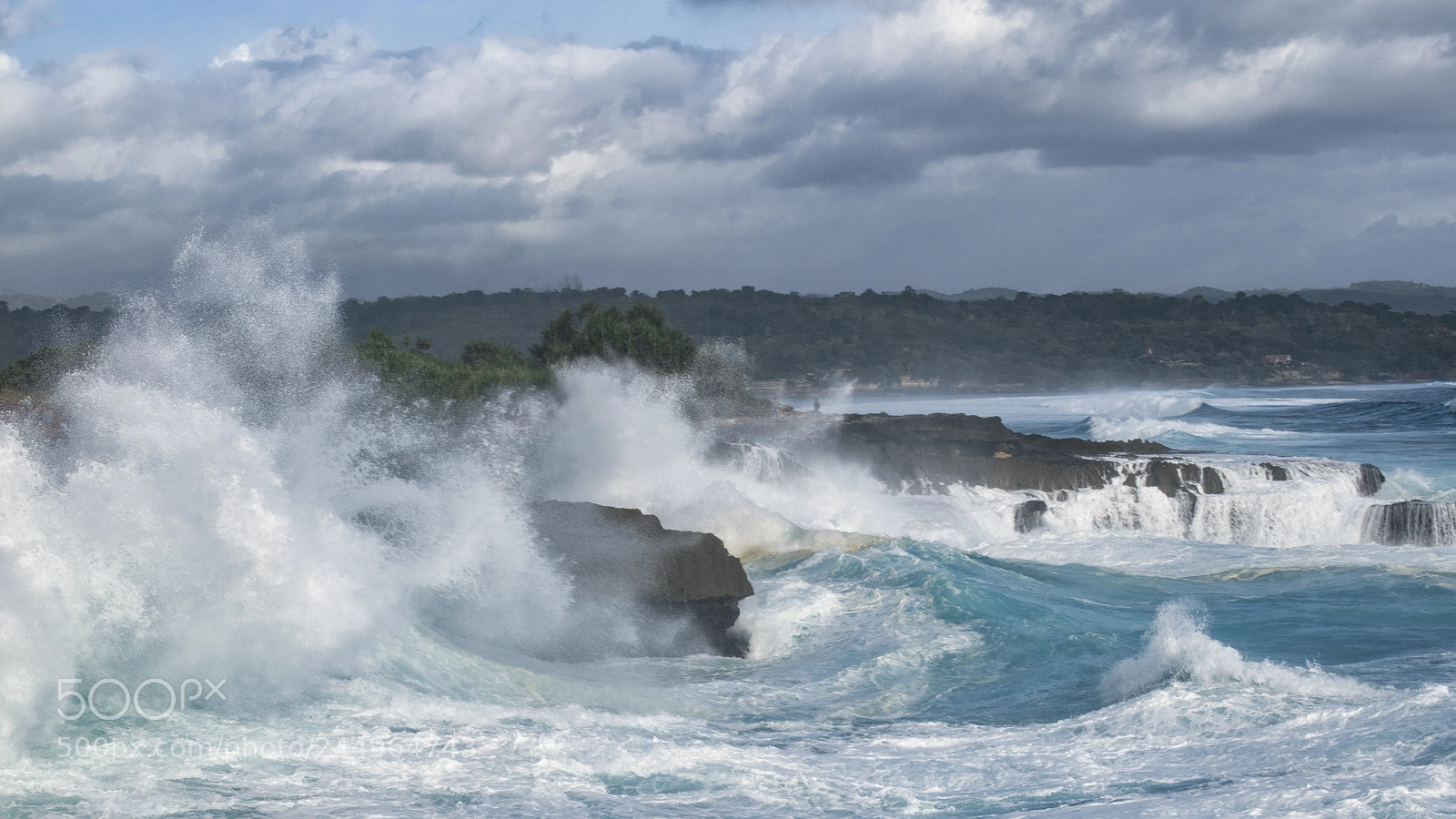 Nikon D5500 sample photo. Waves photography