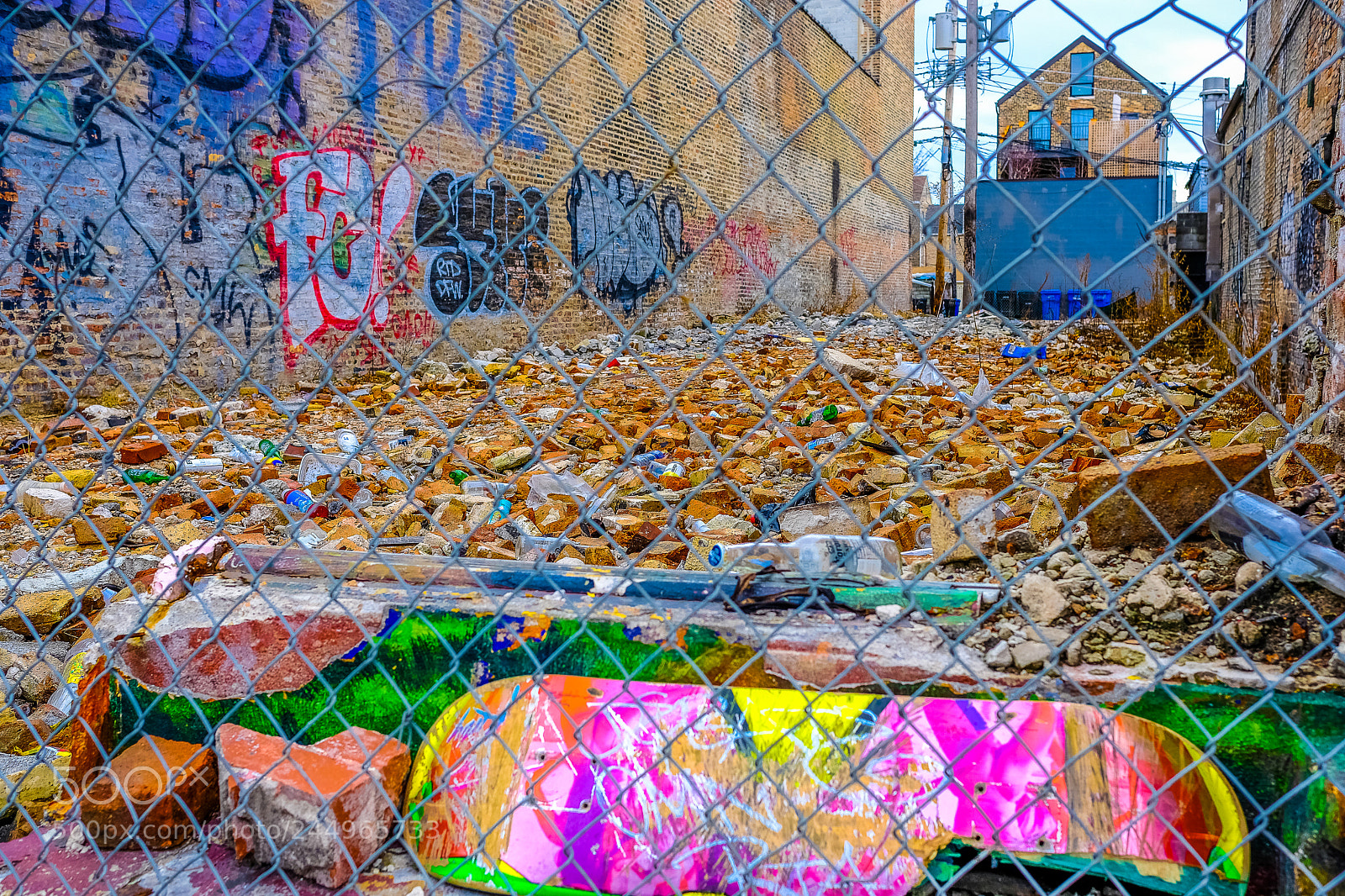 Fujifilm X-Pro2 sample photo. Colorful rubbish photography