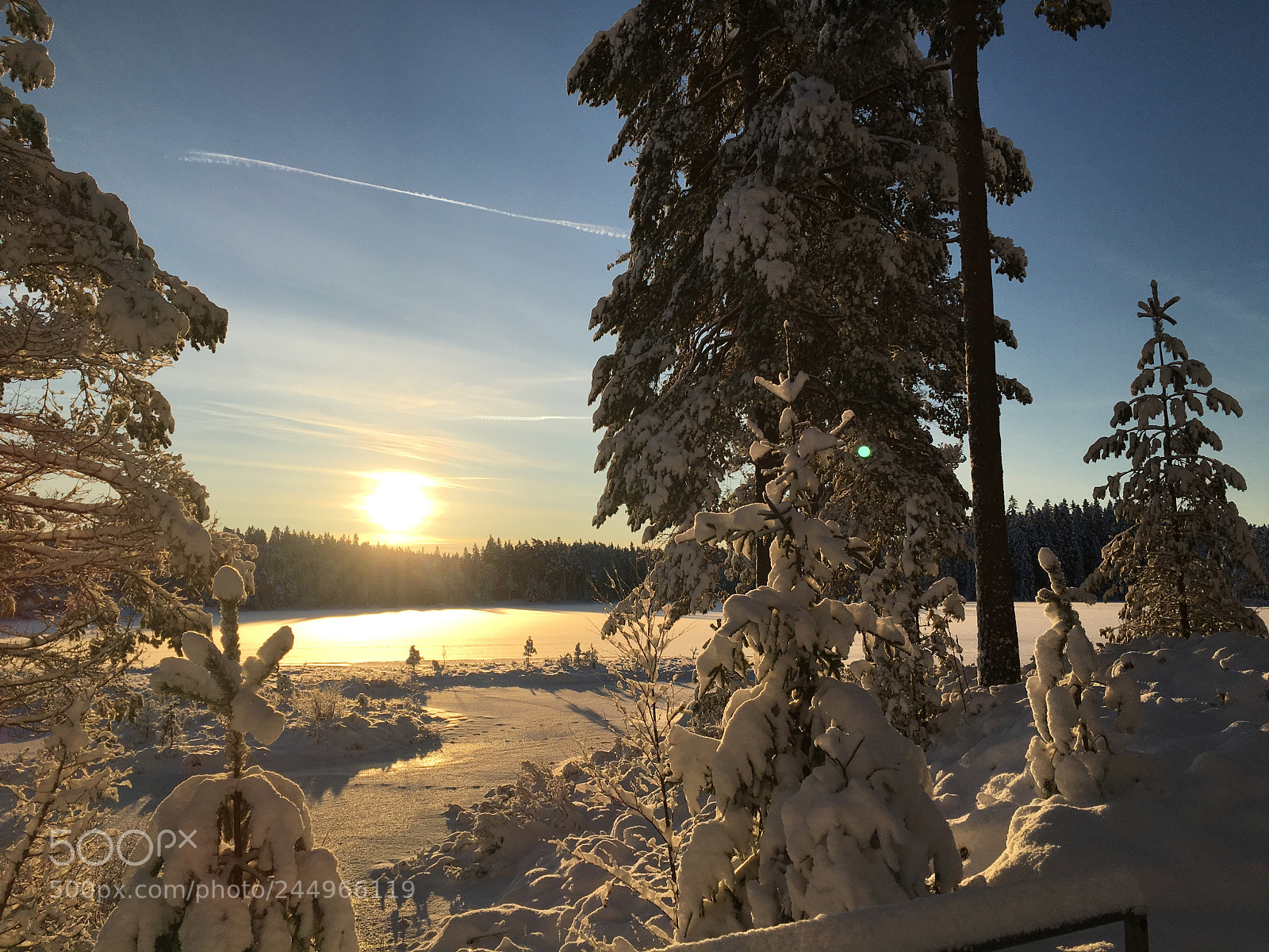 Apple iPhone 6s sample photo. Skiing in Ånnaboda photography